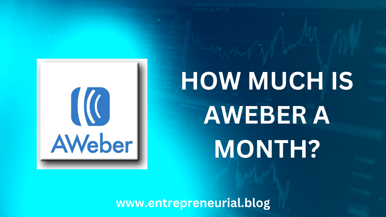how much is aweber a month